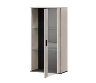 Witryna wisząca S2 SOHO 60x29x112 kaszmir+ czarny