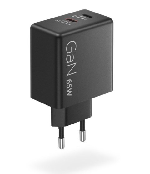 Ładowarka Dual USB-C 65W GaN 40AW065BEU