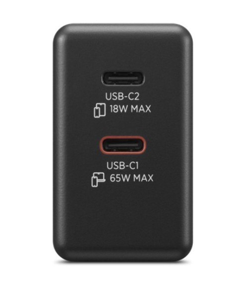 Ładowarka Dual USB-C 65W GaN 40AW065BEU