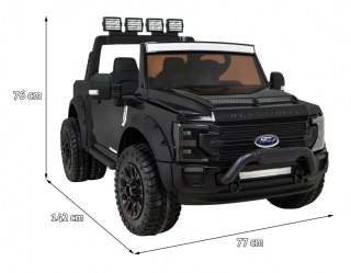 Pojazd Ford Super Duty Czarny Pickup