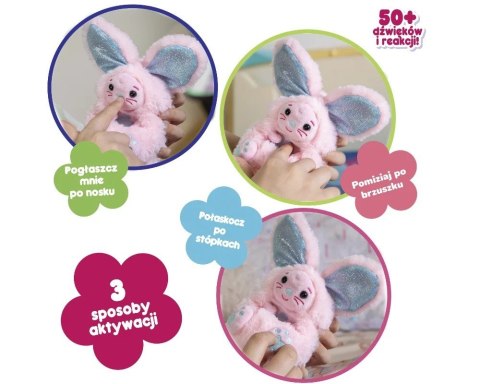 Maskotka intearaktywna Kulisie Króliczek Flora Epee