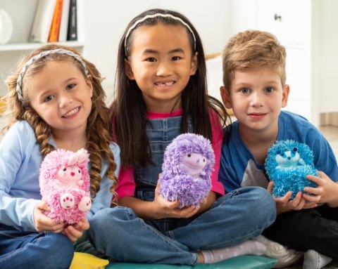 Maskotka interaktywna Kulisie Niebieski Borsuk Epee