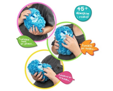 Maskotka interaktywna Kulisie Niebieski Borsuk Epee