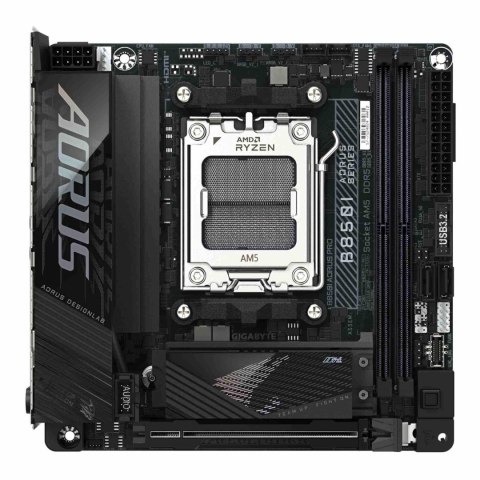 Płyta Gigabyte B850I AORUS PRO  AMD B850 DDR5 SATA3 M.2 USB3.1 PCIe5.0 WiFi BT AM5 Mini-ITX