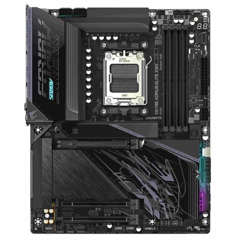Płyta Gigabyte X870E A ELITE X  AMD X870E DDR5 SATA3 M.2 USB4 PCIe5.0 WiFi BT AM5 ATX