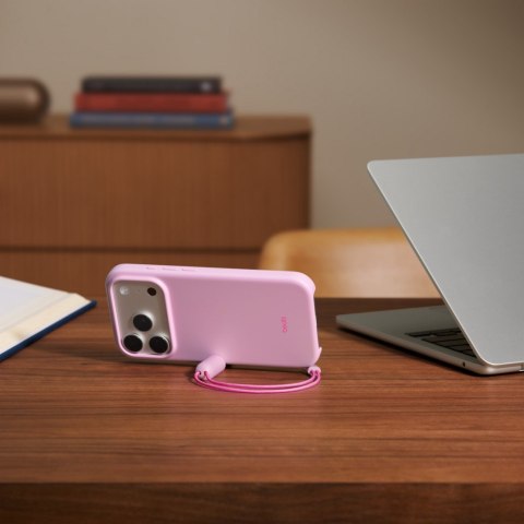 Etui z podpĂłrkÄ Beats Kickstand zgodne z MagSafe i panelem Sterowanie aparatem do iPhonea 17 Pro - opalowy rĂłĹźowy