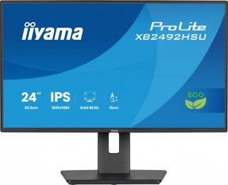 Monitor 24 cali XB2492HSU-B1 IPS FHD HDMI DP 120Hz 300cd 4ms  cienkie ramki  1500:1  ErP B  USB HUBx2