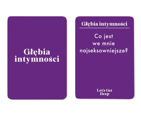 Gra Lets Get Deep, gra dla par