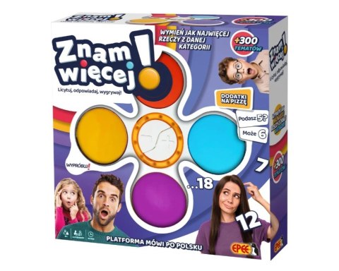 Gra Znam wiÄcej elektroniczna gra familijna