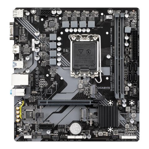 Płyta Gigabyte B760M H DDR4 (rev. 1.0) /B760/DDR4/SATA3/M.2/USB3.0/PCIe4.0/s.1700/mATX