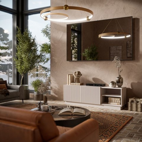 Szafka RTV LIVERTI 150x42x48 kaszmir