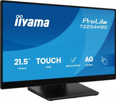 Monitor 24 cale T2254MSC-B2AG POJ.10PKT.IPS,POWŁOKA AG, 300cd, FHD, HDMI,DP,2xUSB,7H