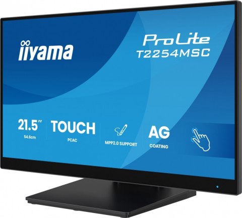 Monitor 24 cale T2254MSC-B2AG POJ.10PKT.IPS,POWŁOKA AG, 300cd, FHD, HDMI,DP,2xUSB,7H