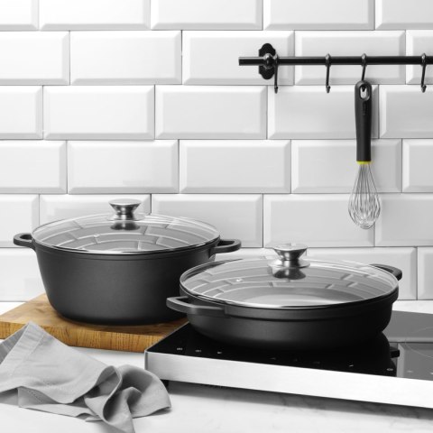 Garnek z pokrywką z powłoką nieprzywierającą 7 l 367x290x122 mm