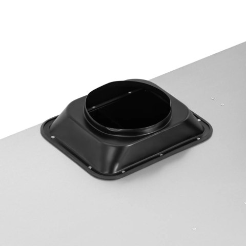 Okap pochłaniacz gastronomiczny z silnikiem oświetleniem STAL 160 cm 1500m3/h 250 W