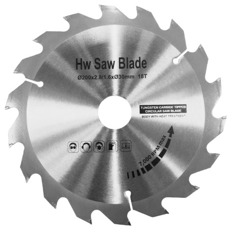 Piła pilarka tarczowa stołowa do drewna śr. 200 mm 400 V 1100 W