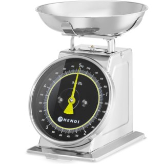 Waga kuchenna analogowa z szalką STAL 5 kg