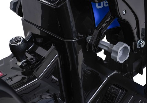 Pojazd MEGA Traktor D68 Z Przyczepką Niebieski