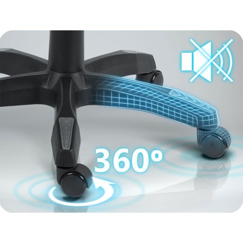 Fotel gamingowy Sofotel Draknor II czarno-szary