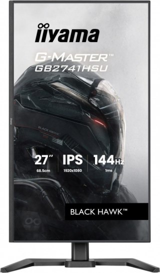 Monitor 27 cali GB2741HSU-B1 IPS FHD 144Hz 1ms 2xUSB 350cd HDMI DP  HAS (150) PIVOT