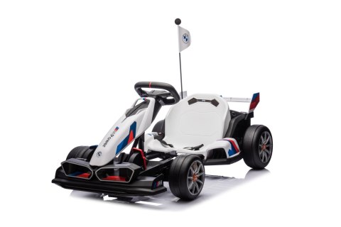 Pojazd Gokart BMW z Funkcją Driftu Biały