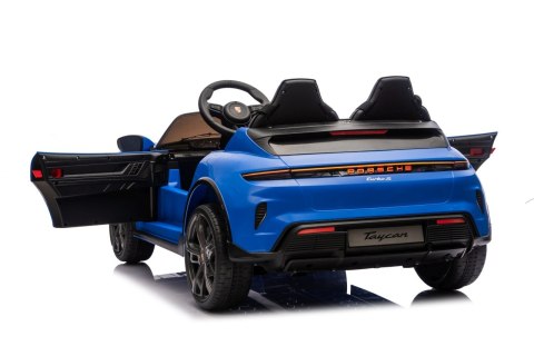 Pojazd Porsche Taycan Turbo S Niebieski