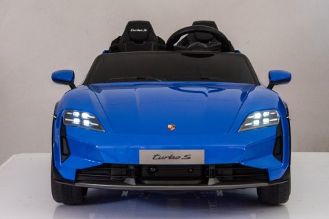 Pojazd Porsche Taycan Turbo S Niebieski