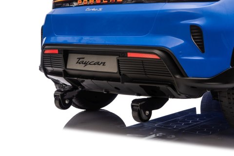 Pojazd Porsche Taycan Turbo S Niebieski