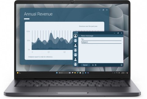 Laptop Dell Pro 14 PC14255 AMD Ryzen 3 210 8GB 512GB SSD 14 0 FHD+ AMD Radeon 740M FgrPr Cam & Mic WLAN + BT Backlit Kb 3 Cell W