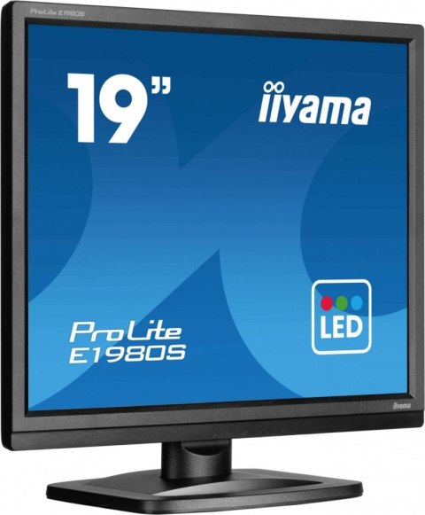 Monitor 19 cali E1980S-B1 HDMI DP 250cd 3ms