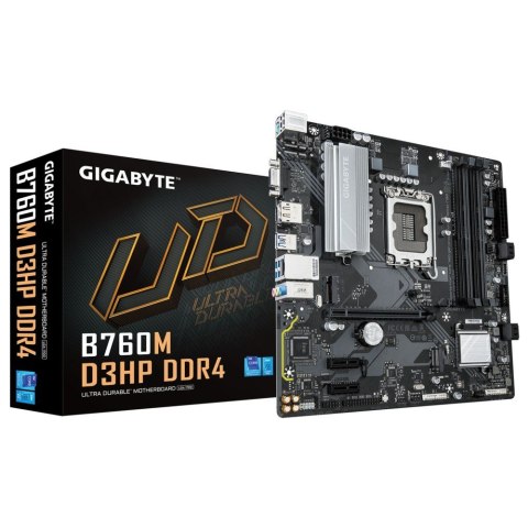 Płyta główna B760M D3HP DDR4 s1700 4DDR4 DSUB HDMI DP mATX