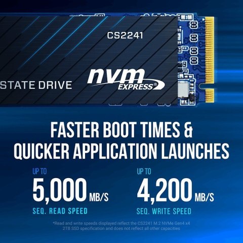 Dysk SSD 500GB M.2 2280 CS2241 M280CS2241-500-RB