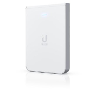 Access Point Wi-Fi 6 Ubiquiti UniFi U6 In-Wall 2.4GHz(2x2)/5GHz(4x4)/6GHz(-) PoE+/PoE 4x1G 1x2,5G