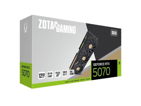 Karta graficzna GeForce RTX 5070 SOLID 12GB GDDR7 192bit 3DP/HDMI