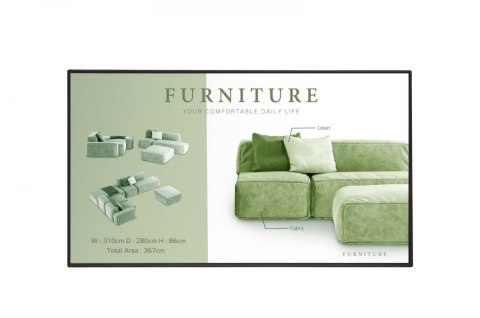 Monitor wielkoformatowy 49UM5N-H 500cd m2 UHD 24 7