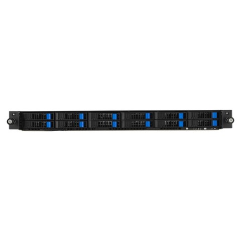 Platforma Asus Rack (1U) RS501A-E12-RS12U AMD Epyc 9005/9004 (12x NVMe/SATA HS, 2xM.2, 2x1Gbe, IPMI, 1+1 1600W)