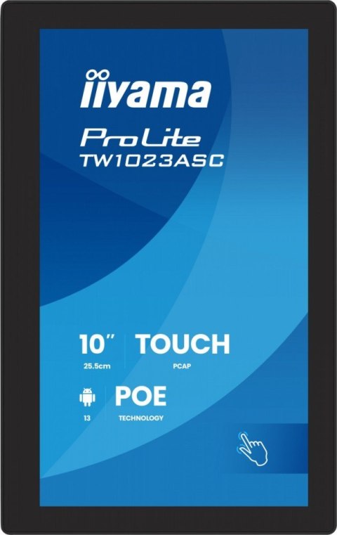 Monitor dotykowy 10 cali TW1023ASC-B3P 10P.DOT.IPS,ANDROID,WIFI, 4xUSB, RJ45, MIC, 24/7, iiSignage