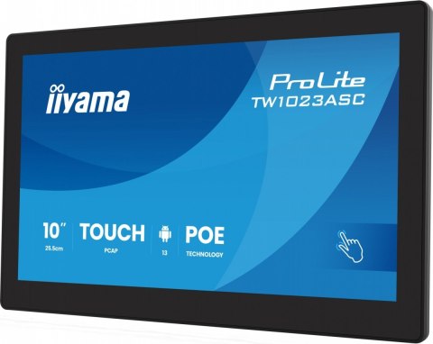 Monitor dotykowy 10 cali TW1023ASC-B3P 10P.DOT.IPS,ANDROID,WIFI, 4xUSB, RJ45, MIC, 24/7, iiSignage