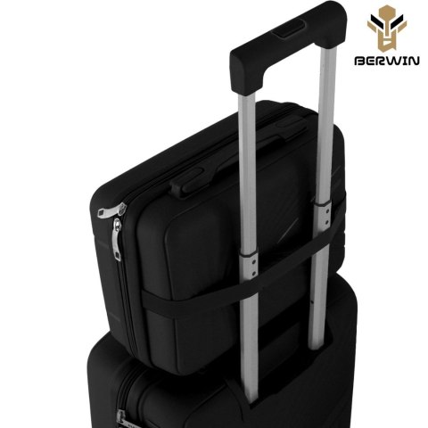 Komplet podróżny 3 walizki XL L M + kosmetyczka twarde TSA 4 kółka lekki