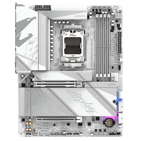 Płyta główna X870 AORUS ELITE X3D ICE AM5 4DDR5 HDMI ATX