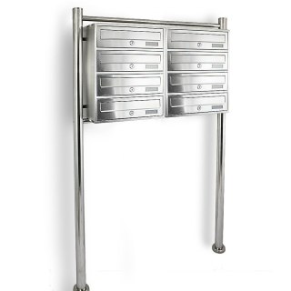 Pocztowa skrzynka na listy Lokatorska 8 wrzutów 2x4