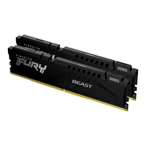 Pamięć DDR5 Kingston FURY Beast 32GB (2x16GB) 6000MHz CL30 1 4V Black EXPO