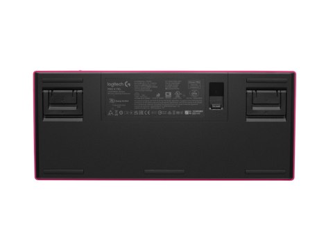 Klawiatura Logitech PRO X TKL różowa