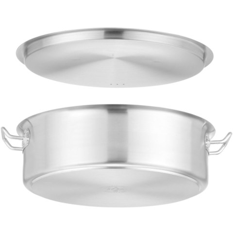 Garnek niski z pokrywką Budget Line 15.8 l śr. 380x139 mm