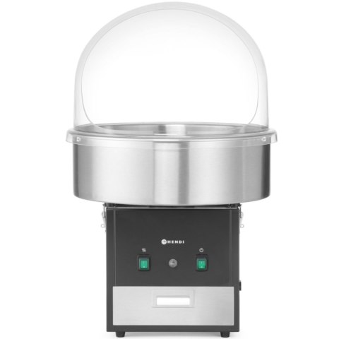 Maszyna urządzenie do waty cukrowej bez pokrywy 52 cm 1130 W - czarna