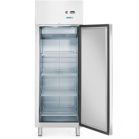 Szafa chłodnicza lodówka 1-drzwiowa 4 półki STAL GN 2/1 465 l 250 W