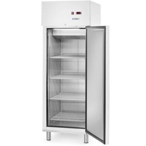 Szafa chłodnicza lodówka 1-drzwiowa 4 półki STAL GN 2/1 465 l 250 W