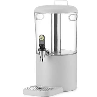 Dyspenser dozownik chłodzący do soków napojów UNIQ 4 l - biały