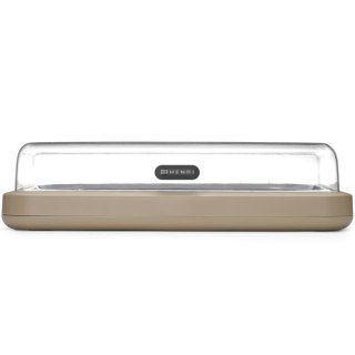 Witrynka ekspozycyjna z wkładem chłodzącym UNIQ GN 1/1 - beżowa