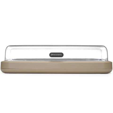 Witrynka ekspozycyjna z wkładem chłodzącym UNIQ GN 1/1 - beżowa